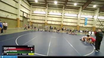 132 lbs Round 5 - Kaden Guymon, Utah vs Kyle Herrera, Utah
