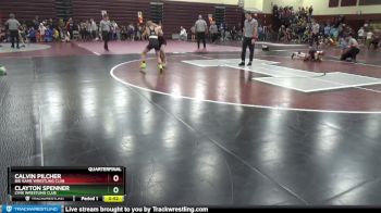 PW-15 lbs Quarterfinal - Calvin Pilcher, Big Game Wrestling Club vs Clayton Spenner, Lynx Wrestling Club