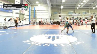 138 lbs Rr Rnd 3 - John Foote, Vougars Wrestling - HSB vs Matthew Ocampo, Triumph Black - HSB