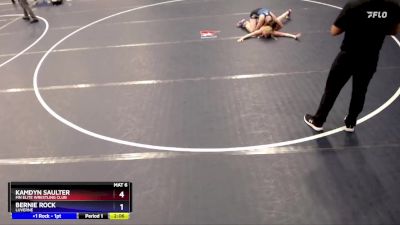 Round 3 - Kamdyn Saulter, MN Elite Wrestling Club vs Bernie Rock, Luverne