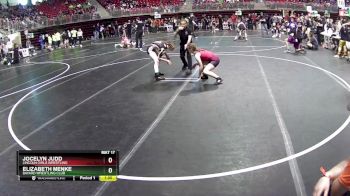 113 lbs Quarterfinal - Jocelyn Judd, Lincoln Girls Wrestling vs Elizabeth Menke, Bayard Wrestling Club