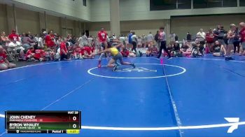 108 lbs Round 5 (6 Team) - John Cheney, Panhandle Punishers vs Byron Whaley, East TN Bomb Squad