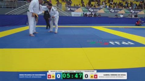 GABRIEL FERREIRA DE SOUZA vs DENIS PECANHA DO NASCIMENTO 2026 FPJJ Circuito Paulista GI Etapa 3