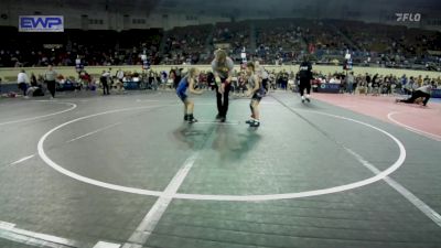 51 lbs Consi Of 4 - Arya Carter, Bartlesville Wrestling Club vs Paisley Tucker, Team Guthrie Wrestling