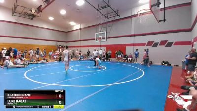 125 lbs Round 5 (6 Team) - Luke Ragas, MPWC vs Keaton Crane, Kansas Bronze