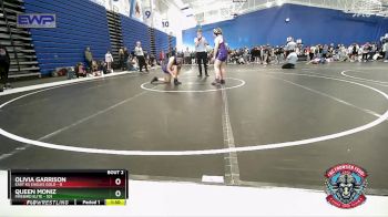 185 lbs Round 1 (4 Team) - Olivia Garrison, East KS Eagles Gold vs Queen Moniz, Firebird Elite