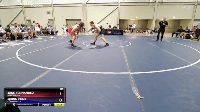 215 lbs Round 1 (16 Team) - Jake Fernandez, Missouri vs Quinn Funk, Colorado