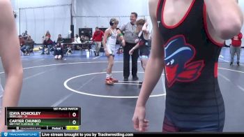 110 lbs Finals (2 Team) - Keith Barker, Grit Mat Club Blue vs Mason Comegys, Rebellion