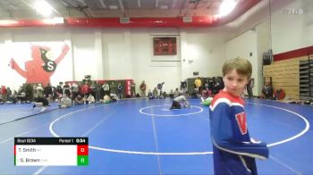 119 lbs Round 5 - Silas Brown, Contenders Wrestling Academy vs Tony Smith, North Putnam