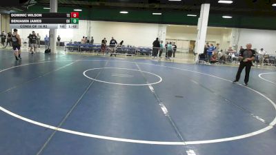 150 lbs Consi Of 16 #2 - Dominic Wilson, TX vs Benjamin James, OH