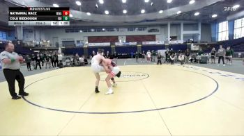 138 lbs Finals (4 Team) - Nathanial Racz, Minisink Valley vs Cole Riddiough, Farmingdale Sr High