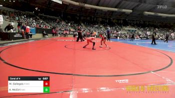 73 lbs Consi Of 4 - Madilynn Gallegos, Pomona Elite Girls vs Abigail McGirt, Salina Wrestling Club