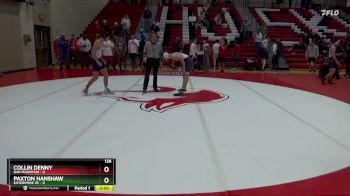 126 lbs Round 4 (16 Team) - Paxton Hanshaw, Enterprise HS vs Collin Denny, Oak Mountain
