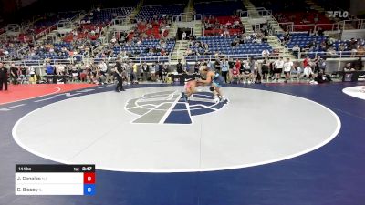 144 lbs Cons 64 #2 - Josiah Canales, NJ vs Carson Bissey, IL