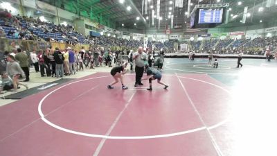 101 lbs Consi Of 16 #1 - Summer Brassfield, Las Animas Junior High vs Madison McElmeel, Severance Middle School