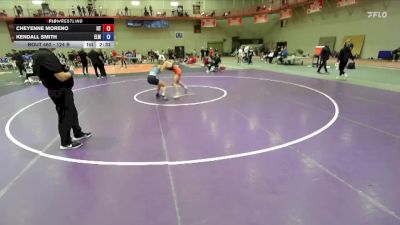 124 B Cons. Round 3 - Kendall Smith, Elmhurst vs Cheyenne Moreno, Indiana Tech