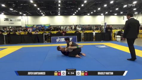 Bradley Mattan vs Jufer Gantuangco 2025 World IBJJF Jiu-Jitsu No-Gi Championship