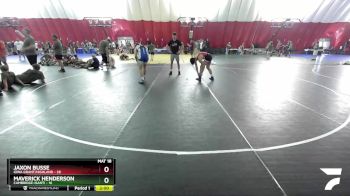 157 lbs Placement Matches (16 Team) - Maverick Henderson, Cambridge-Isanti vs Jaxon Busse, Iowa Grant/Highland