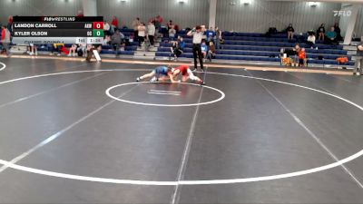 85 lbs Champ. Round 1 - Kyler Olson, Oberlin-Decatur Community vs Landon Carroll, Atwood Kids Wrestling
