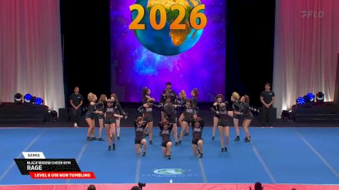 Black Widow Cheer Gym - Rage [2026 L6 U18 Non Tumbling Semis] 2026 The Cheerleading Worlds