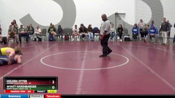 209 lbs Round 3 (8 Team) - Wyatt Harshbarger, Death Squad Wrest (IN) vs Holden Otter, Dundee Wrestling (MI)
