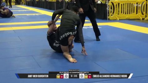Emilio Alejandro Hernandez Rodri vs Amit Meir Burshtein 2026 Pan IBJJF Jiu-Jitsu No-Gi Championship