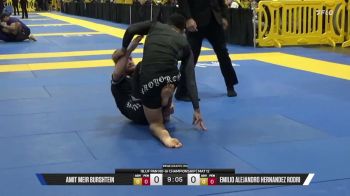 Emilio Alejandro Hernandez Rodri vs Amit Meir Burshtein 2026 Pan IBJJF Jiu-Jitsu No-Gi Championship