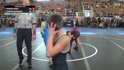 70 lbs Cons. Round 4 - Tanner Grant, Chardon vs Cooper Morrison, Court House Cobras