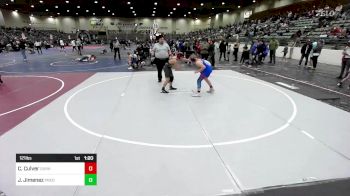 121 lbs Rr Rnd 3 - Cooper Culver, Durham WC vs James Jimenez, Predators WC