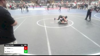 77 lbs Quarterfinal - Lawrence Telles, New Mexico Punishers vs Maximus Gray, Team Oklahoma