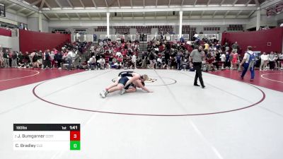 190 lbs Round Of 16 - Jonah Bumgarner, Chattanooga Christian vs Cole Bradley, Charlotte Latin