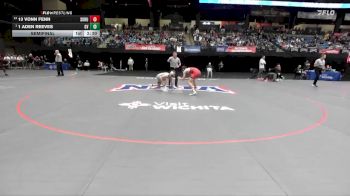 125 lbs Semifinal - 1 Aden Reeves, Grand View vs 13 Vonn Fenn, Southern Oregon