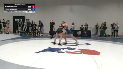 135 lbs Cons. Sub-semis - Sussette Bell, Etiwanda High School Wrestling vs Ava Strayer, Howe Wrestling School, LLC