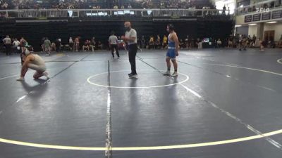165 lbs Cons. Round 4 - Jesiah Vasquez, Modesto Junior College vs Abran Gonzales, Bakersfield