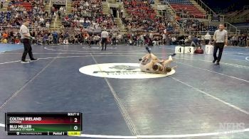 114 lbs Champ. Round 1 - Coltan Ireland, Bismarck vs Blu Miller, Bismarck St Mary`s