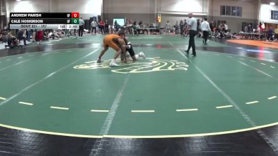 157 lbs Cons. Semi - Cale Hoskinson, McKendree vs Andrew Parish, Findlay