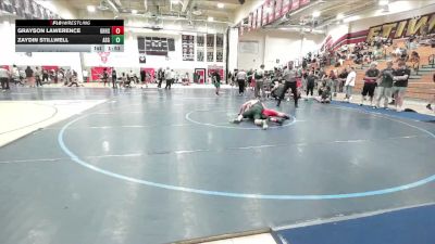 138 lbs Cons. Semi - Zaydin Stillwell, Poway vs Grayson Lawerence, Arbor View