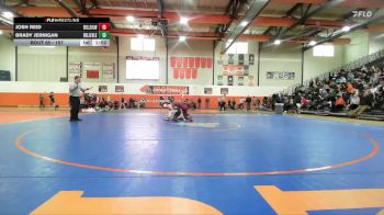 157 lbs Cons. Round 1 - Brady Jernigan, Belleville (East) vs Josh Reid, Belleville (West)
