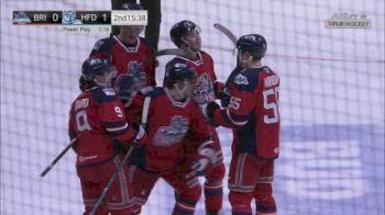Trey Fix-Wolansky Buries Second Goal Of The Game To Extend Hartford's Lead Over Bridgeport