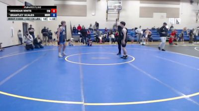 132-136 lbs Champ. Round 1 - Brendan White, Timberline Youth Wrestling vs Brantley Scales, Mountain Man Wrestling Club