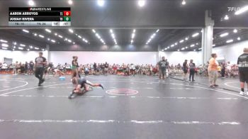 64 lbs Round 1 (8 Team) - Aaron Arroyos, Takedown Elite vs Josiah Rivera, Top Rank