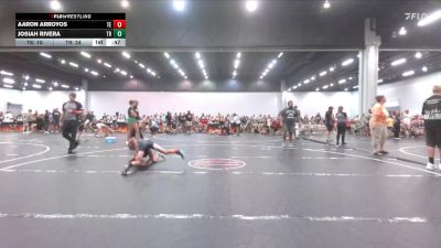 64 lbs Round 1 (8 Team) - Aaron Arroyos, Takedown Elite vs Josiah Rivera, Top Rank