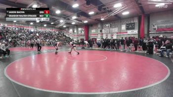 132 lbs Champ. Round 2 - Jason Bacha, Canyon Springs vs Brandon Walter-Strauss, West Torrance