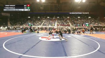 4A-106 lbs Quarterfinal - Drew Wright, Natrona County vs Fred Padilla, Cheyenne East