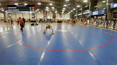 80 lbs Consi Of 8 #1 - Liam Ivatts, MA vs Aksyl Hooper, TN