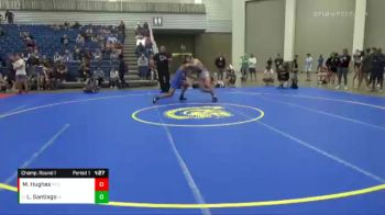 155 lbs Champ. Round 1 - Leonardo Santiago, Midwest Extreme Wrestling vs Matthew Hughes, McCutcheon