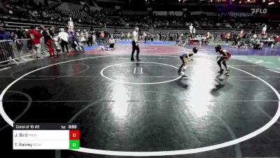 75 lbs Consi Of 16 #2 - Jayden Bird, Predators vs Timothy Rainey, Delaware Valley Rams