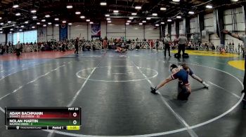 92 lbs Rd# 1 9:00am Friday - Adam Bachmann, Dynasty Deathrow vs Nolan Martin, Nauman Green