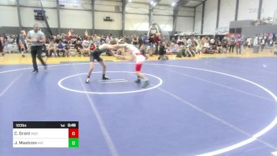 120 lbs Consi Of 8 #2 - Cameron Grant, Independent vs Jackson Mostrom, Mat Demon WC