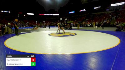 106 lbs Round Of 32 - Zachary Samano, Chino vs Benjamin Limentang, Brawley